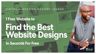 1 Free Website to Find the BEST Website Designs for Inspiration