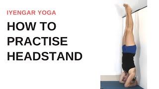 How to practise Headstand (Salamaba Sirsasana) - Iyengar Yoga