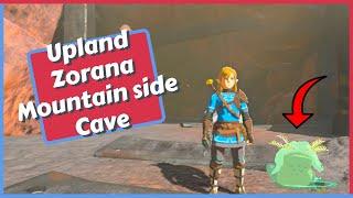 Upland Zorana Mountainside Cave Guide (Bubbul Frog Location) in Zelda Tears of the Kingdom