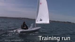 How to Sail - Understanding the wind on a one person sailboat (Points of sailing)