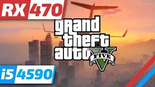 Grand Theft Auto V online - RX 470 4GB - i5 4590 - 1080p