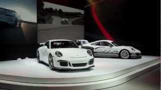 The new Porsche 911 GT3 unveiled in Geneva