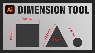 Dimension Tool: Add dimensions to your design in Adobe Illustrator