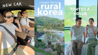 we rented a house in the korean countryside  family trip w/ in-laws in rural korea ️ vlog