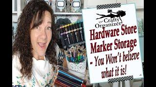 Hardware Store Marker Storage That's Versatile AND Affordable!