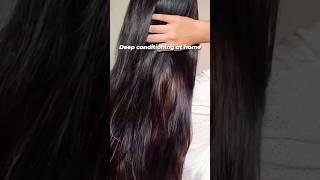 How To Do Deep Conditioning At Home #haircare #naturalrahat #shorts