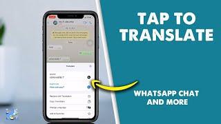 Tap to Translate | Enable Tap to Translate on Google Translate |Language translator app for whatsapp