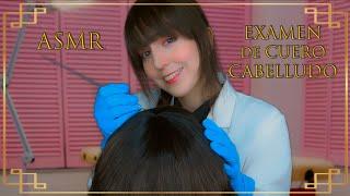 ⭐ASMR [Sub] Examen, Tratamiento y Masaje de Cuero Cabelludo en Español (Soft Spoken)