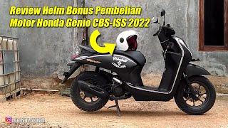 Review Helm Bonus Pembelian Motor Honda Genio CBS ISS Tahun 2022