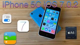 Unboxing an iPhone 5C on iOS 7.0.2