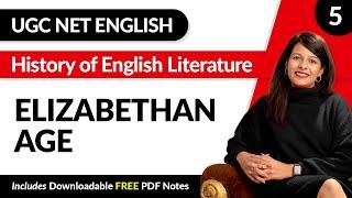 UGC NET English June 2025 | Elizabethan Age | History of English Literature