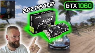 GTX 1060 6gb | 5 Games FPS Tested in 2022