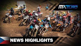 News Highlights | EMX 85 | MXGP of Czech Republic 2023 #MXGP #Motocross