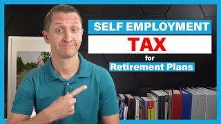 How to calculate SELF EMPLOYMENT TAX deduction for retirement plans [SEP IRA + Solo 401k]