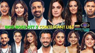 Bigg Boss OTT 2 Season all Contestants list Name and Details