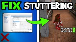 How To Fix Roblox Fps Drops & Stutters (EASY)