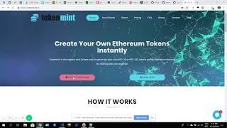 How to Create an ERC20 Token on Ethereum Network Using TokenMint App