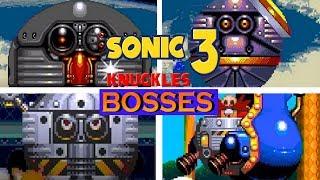 Sonic 3 & Knuckles: All Bosses (As Hyper Sonic) (No Damage)