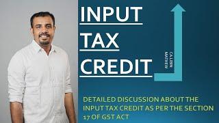 Input tax credit / GST Blocked ITC Credit / GST update/ Malayalam Blocked Credit