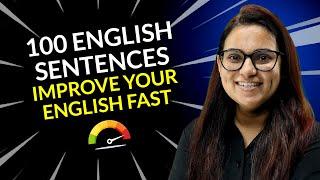 100 Daily Use Sentences to Speak English Fluently | Improve English Speaking and Listening Skills