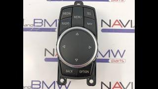 BMW 3er 5er 7er X5 X6 NBT SAT NAV  Idrive Controller with Touch function from NAVIANDBMWPARTS