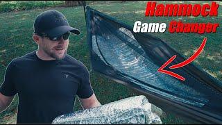 Hammock Camping Done Right - Hennessy Hammock Heat Reflective Pad Review