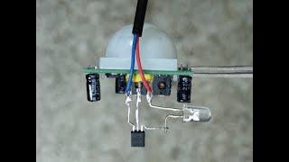 The SIMPLEST Motion Sensor Circuit using BC547 | PIR Sensor Without Arduino