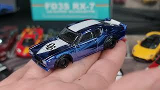 FirstLook Hobby Expo China 2024 Exclusive MiniGT 730 Kenmeri BBR Ferrari 256 INNO64 LBWK RX7 & F40