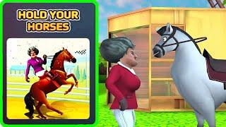 Scary Teacher 3D | miss T Hold Your Horses Gameplay Walkthrough (iOS Android)