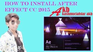 how to download and install after effect cc 2015 free part 1