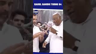 Congress Leader Rahul Gandhi Turns 54, Celebrates His Birthday At AICC Headquarters In Delhi