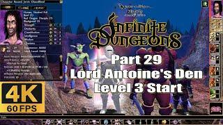 Neverwinter Nights Enhanced Edition Infinite Dungeons Part 29 Lord Antoine's Den Level 3 Start