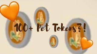 REDEEMING 100+ PET ADOPTION TOKENS!! 