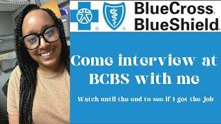 Interview with me at Blue Cross Blue Shield BCBS