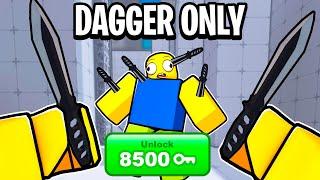 Using DAGGERS ONLY In Rivals