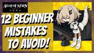 [Alchemy Stars] 12 Beginner Mistakes to Avoid!