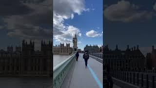 London Tourists Attraction | London Buses | Big Ben | River Thames #Shorts #uk