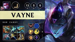 Vayne ADC vs Caitlyn: Rampage - EUW Grandmaster Patch 14.21