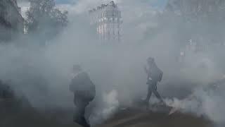 Protests continue in Paris over pension reforms