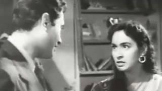 Fight between Dev Anand and Nutan, Paying Guest - Comedy Scene 2/8