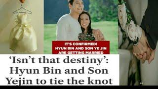 Getting Married! Hyun Bin and Son Ye Jin! OMG