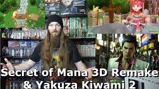 Secret of Mana 3D Remake & Yakuza Kiwami 2 - AlphaOmegaSin