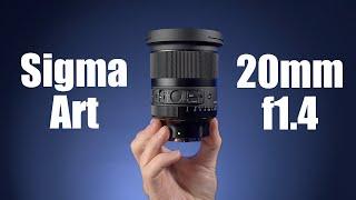 NEW Sigma 20mm Art f1.4 - Brilliant Full Frame for Sony
