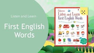 First English Words | Usborne Listen and Learn   Огляд книги зі звуками