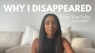 Let’s FINALLY talk about why I disappeared from YouTube