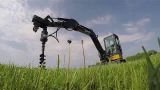 Planetary Drive Auger Operating Tips | John Deere Construction Attachments