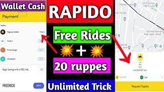 Rapido Unlimited Rides Trick || Free Rides || Gourav Agarwal