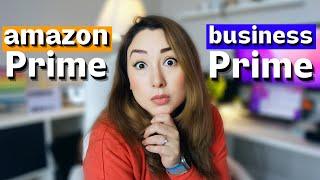 What is the Difference between Amazon Prime and Business Prime?