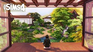 Japanese Inspired House | The Sims 4 | No CC | Stop Motion Build