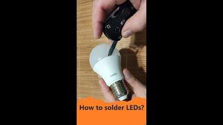 Do-it-yourself LED light bulb repair